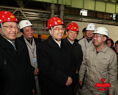 1959年毛澤東同志親切接見(jiàn)全國(guó)著名勞動(dòng)模范、鞍鋼老英雄孟泰